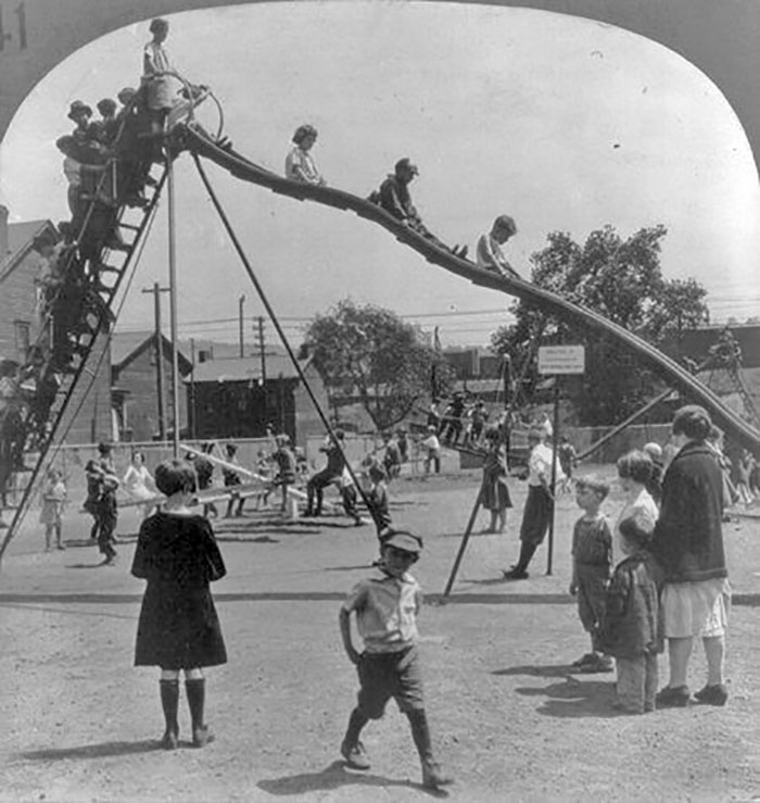 children's playground 1912