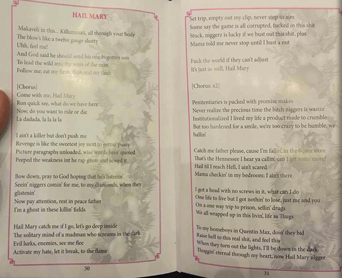 tupac hail mary christmas prayer