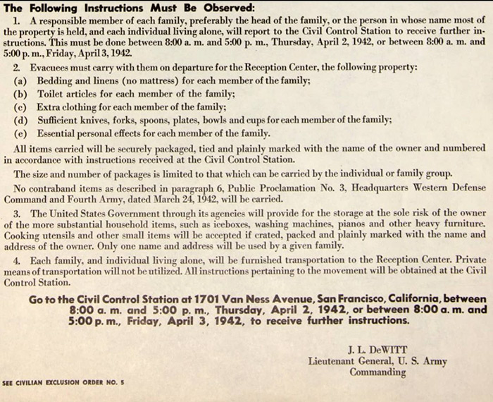 japanese internment poster