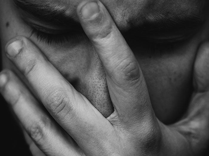 male domestic violence survivor