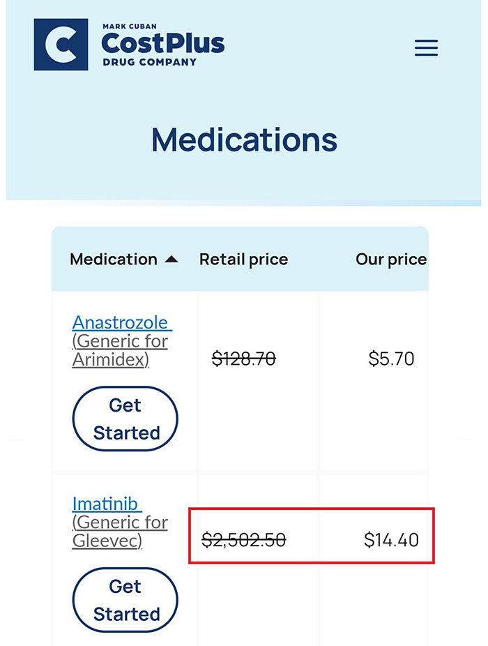 mark cuban cost plus drugs